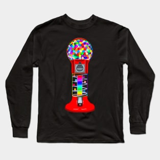 Colorful Gumball Machine Long Sleeve T-Shirt